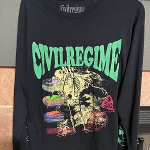 Civil Regime long sleeve men small